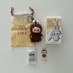 【新品】POPMART＊PIN FOR LOVE ラブブ イニシャル (L)