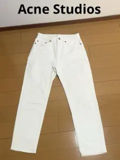 Acne Studios ホワイト デニム アクネ　白　ジーンズ