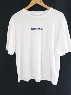 LACOSTE ネームロゴデザインクルーネックTシャツ 38サイズのサムネイル