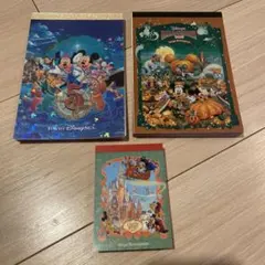 【メモ帳】ディズニーシー 5周年記念/ハロウィン/クリスマス/メモ帳