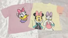 ❤️デイジー＆ミニーマウス ❤️Tシャツ２枚セット❤️