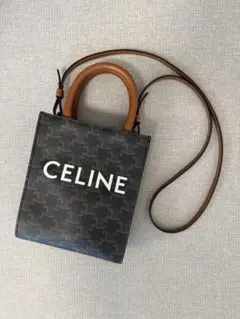 CELINE セリーヌ ミニ バーティカルカバ トリオンフ ショルダーバッグのサムネイル