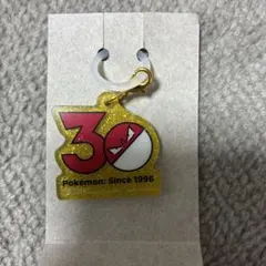 ポケモン 30周年 ロゴマスコット ビリリダマ　ポケチャーム