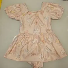 可愛い動物柄 ワンピース水着 120