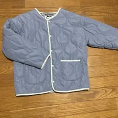 中綿　コート　ライトグレー150