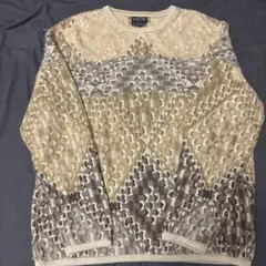 レア 【COOGI】クージー オーストラリア製 3Dニット 好配色 L