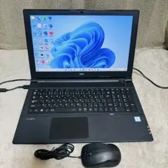 Y437 NECノートパソコンSSDメモリ8G WEBカメラ Windows11 - メルカリ
