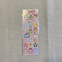 激レア　平成レトロ　サンリオ ウサハナ おみくじ シール ジャパニーズ