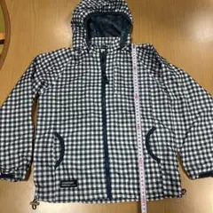 3can4on チェック柄ジャケット　130cm