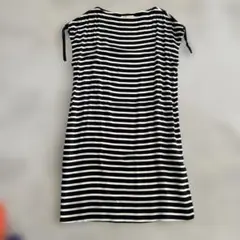 Traditional Weatherwear ボーダーノースリーブワンピース