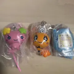 たまごっち カラフルマルチチャーム 【ケーたま、めめっち、ふらわっち】