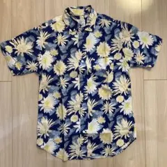 美品　ユナイテッドアローズ　花柄　半袖シャツ　クリーニング済