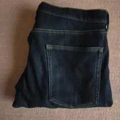 ダークブルー ストレートデニム ハイウエスト