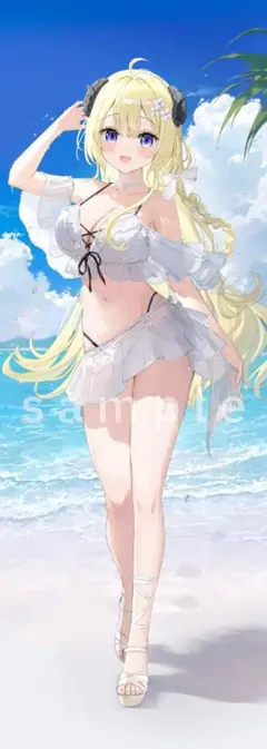 C102 ラジアルエンジン 角巻わため 等身大タペストリー ふーみ　未開封品 Amazon.co.jp: C100 ラジアルエンジン 角巻わため 等身大