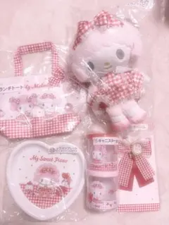 マイメロ　ピアノ　当たりくじ　②③ぬいぐるみ サンリオ当りくじ】-オンライン-