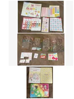 シール　サンリオなど