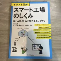 イラスト図解 スマート工場のしくみ IoT、AI、RPAで変わるモノづくり