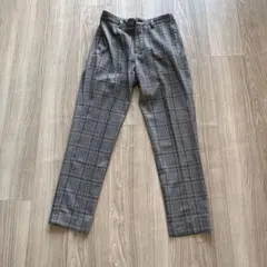 ZARA ザラ　グレンチェックパンツ　S