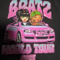 BRATZ WORLD TOUR Tシャツ ブラック Lサイズ