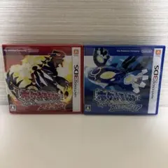 新品未開封　ポケットモンスターオメガルビー　アルファサファイア