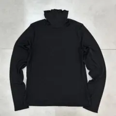 【最終お値下げ】GU タートルネック 長袖 ブラック L 秋服