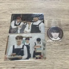 NCT127 cafe クリアカード 缶バッジ