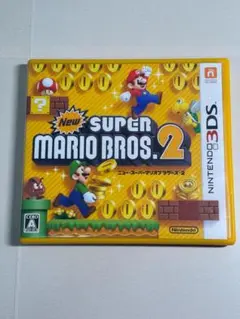 Newスーパーマリオブラザーズ2 ニンテンドー3DS ソフト ケース付き
