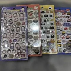 正規品　ボンボンドロップシール　和柄　4枚セット