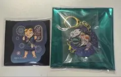 鬼滅の刃 花火大会 2025 後期 蓄光アクリルチャーム ステッカー 不死川玄弥