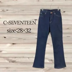 美品♡ C-SEVENTEEN・シーセブンティーン・フレアジーンズ・C17♡
