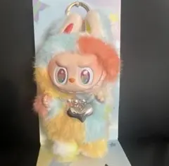 海外限定のジモモ　ラブブ　カスタムカラフルウサギぬいぐるみマスコット2