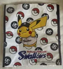 東京ヤクルトスワローズ ポケモン ピカチュウ コラボバッグ　未開封