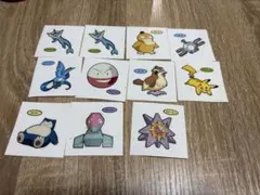 ポケモンシール11枚10種　ピカチュウ入り✨