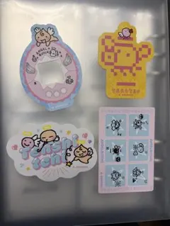 たまごっち　てんしっち　ステッカー　5枚