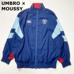 moussy umbro コラボ　ジャケット UMBRO×AZUL】 トラックジャケット｜MEN｜251HAX80-268H｜AZUL BY