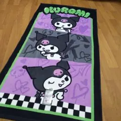 新品タグ付き サンリオ正規品 Sanrioクロミ バスタオル　約60×120㌢