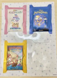 ディズニー　入浴剤　シンドバッド　スモールワールド　フィルハー　3種セットのサムネイル