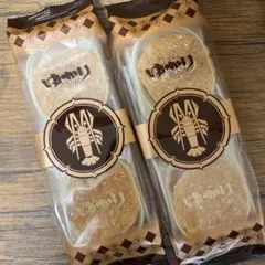 坂角総本舗 ゆかり えびせんべい 8枚入 2袋のサムネイル