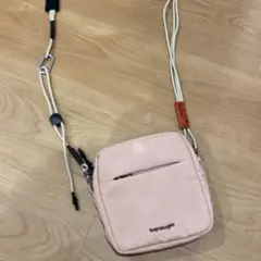 未使用　topologie ピンク ショルダーバッグ サコッシュ