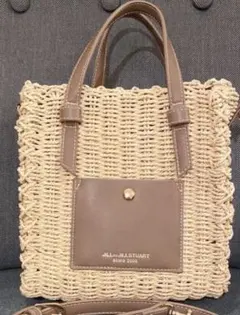 割とレアかも❣️JILL by JILLSTUART ショルダーカゴ バッグ