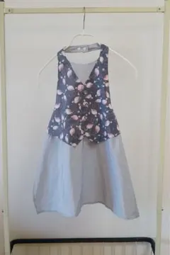 n*i様 MARLMARLフラミンゴ柄 子供用110cmエプロン