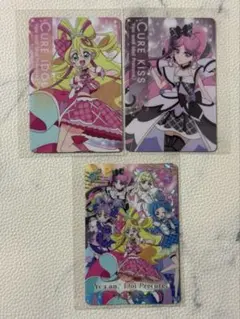 キミとアイドルプリキュア カードグミ バトンタッチ アイドル キッス