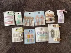 子供用ヘアクリップ10個セット