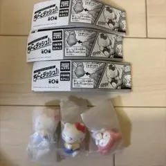 新品⭐︎サンリオ ちこくダッシュ！ フィギュア　ハローキティ　マイメロ