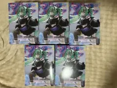 【5個セット】初音ミクシリーズ FIGURIZMα 初音ミク Punk！