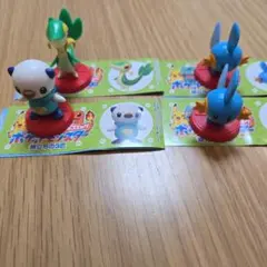 チョコエッグ　ポケモン　4体セット　旅立ちの3匹