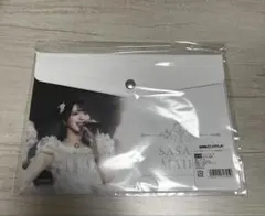 LOVE イコラブ 佐々木舞香 フラットポーチ 缶バッジ DMMスクラッチ