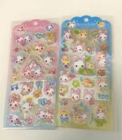 平成 シール ドロップジュエリーシール まじかるみゅーちゃん フワフワらびちゃん