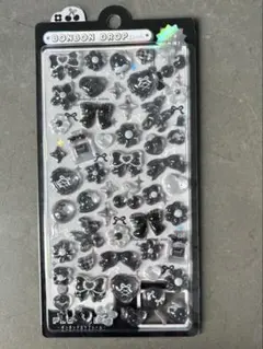 【まとめ買い割引あり】　ボンボンドロップシール　オリジナル　ぶらっくボンボン