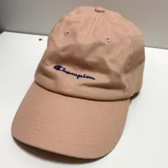 Champion（チャンピオン） FREE ロゴ刺繍 キャップ ピンク